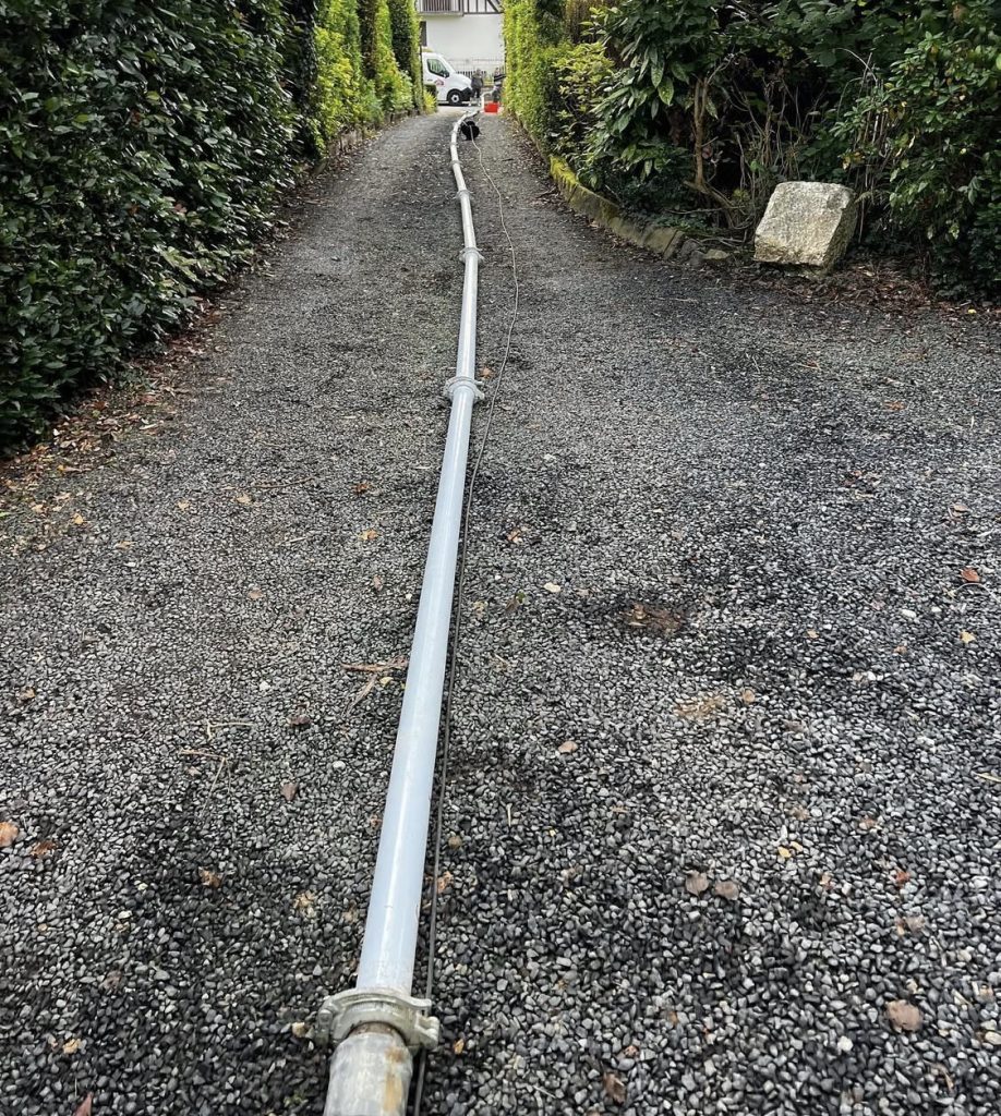 Installation de pompe à béton à Bonsecours